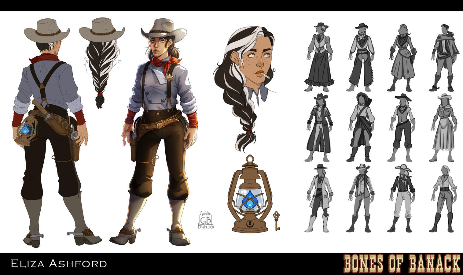 Eliza Ashford - character concept - personal project