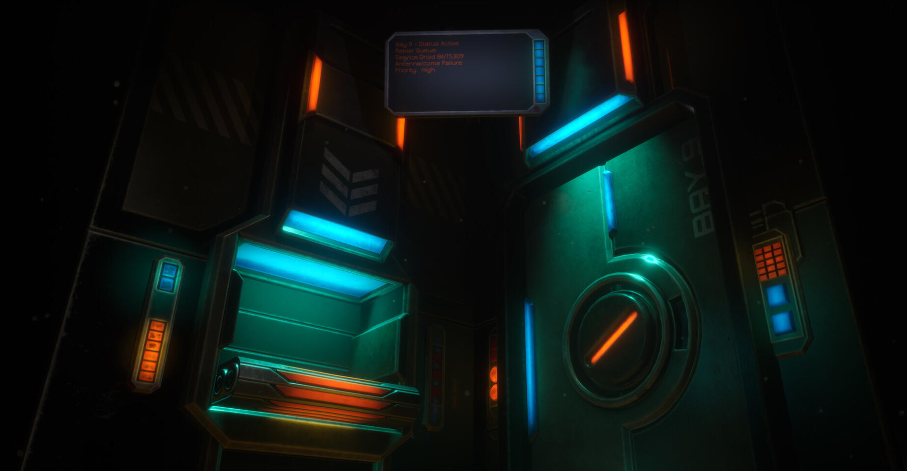 Engineer Elis at Bay 9 - 3D Assignment