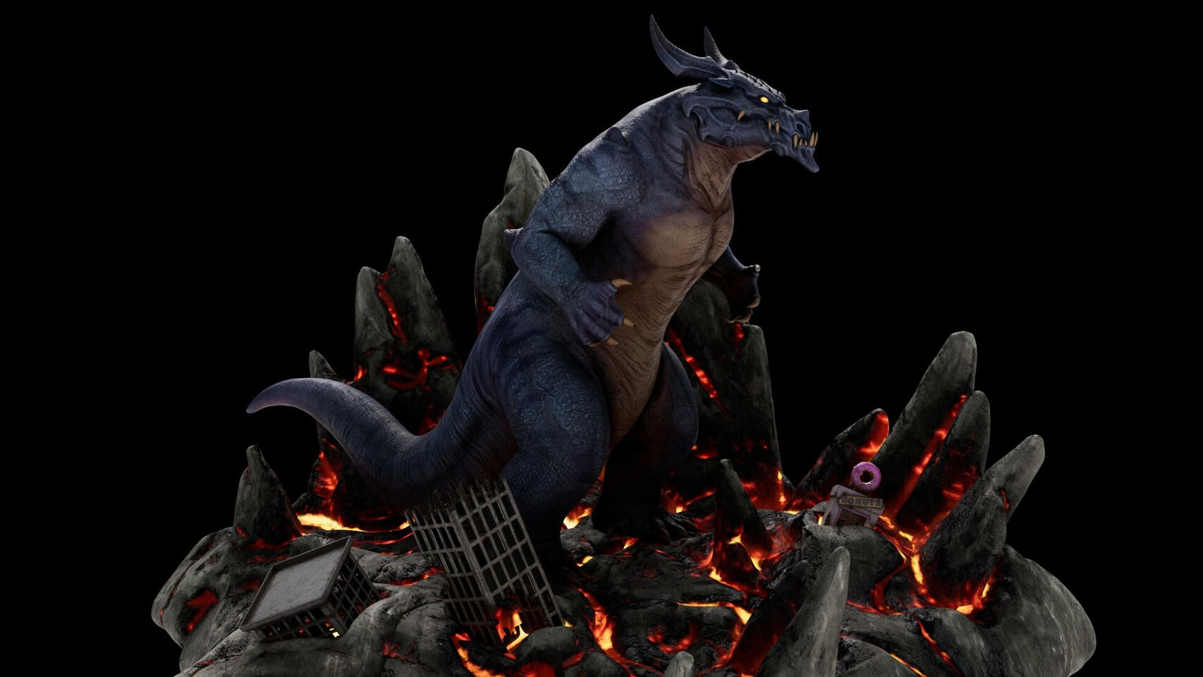 Kaiju - 3D assignment